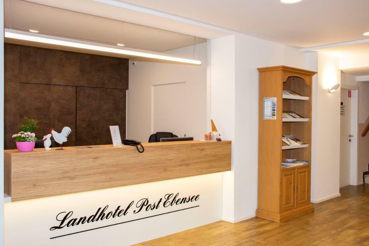 Landhotel Post Ebensee Am Traunsee ***S Esterno foto